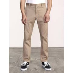 RVCA - Pantalón Hombre Stretch fit Beige