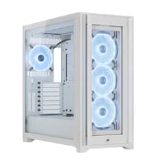 CORSAIR - Gabinete iCUE 5000X RGB QL Edition - SFuente - E-ATX