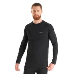 HAKA HONU - Primera Capa Hombre Huemul Top Negro
