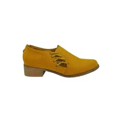 HERIEL - Zapato Amarillo Gamuza Mujer