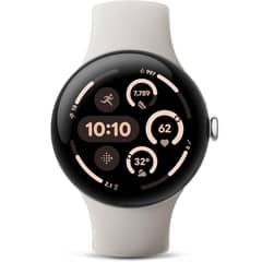 GOOGLE - Pixel Watch 3 41mm Bluetooth - Polished Silver / Porcelain