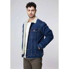 LEE - Chaqueta Hombre Rider Sherpa Mid Dark