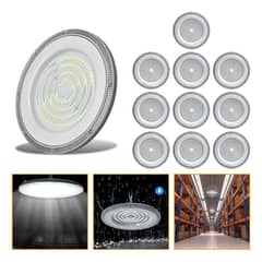 GENERICO - Foco Plafón LED Industrial 300W IP65 Temperatura Fría 6500K