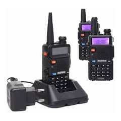 GENERICO - Pack de 2 Radios VHF Portátiles Doble Banda UV-5R - Negro