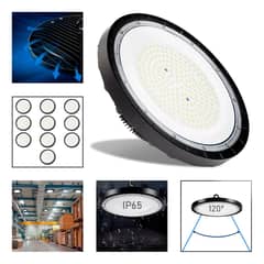 GENERICO - Pack de 10 Focos LED Plafón 200W IP65 Luz Fría 6500K