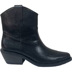 DETOGNI - Botin Mujer Negro Texas