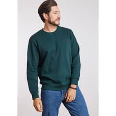 WRANGLER - Poleron Hombre Graphic Sweatshirt Scarab Green