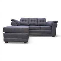 GENERICO - Sofa Seccional Mustang Gris Oscuro