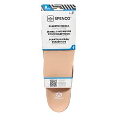SPENCO - PLANTILLA DIABETICOS HOMBRE TALLA 40-46 RECORTABLE