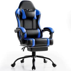 GENERICO - Silla Gamer Ergonómica Ajustable Falatale- Colores Azul