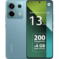 XIAOMI - Redmi Note 13 Pro 5G + 4G LTE 256Gb + 8Gb Ocean Teal NEW