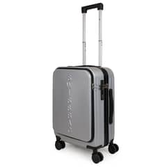 SWISS BAG - Maleta cabina Tokio gris con Porta vaso y USB