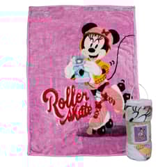 DISNEY - Frazada Ultra Soft Minnie Roller 110X140cm Rosado