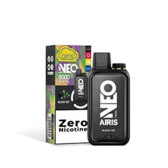 AIRIS - Vaporizador Desechable Neo P8000- Black Ice