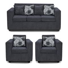 ADONIS LEUDH - Living 3+1+1 Ezeiza Chenille Marengo XL