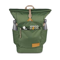 JANSPORT - Mochila Hatchet Roll Top Verde