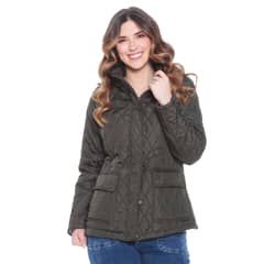WADOS - PARKA MANGA LARGA CON CAPUCHA Y BOLSILLOS
