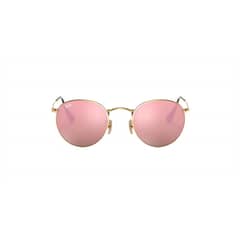 RAY BAN - Lentes de Sol RB3447 Round Metal Legend  Rosado Dorado