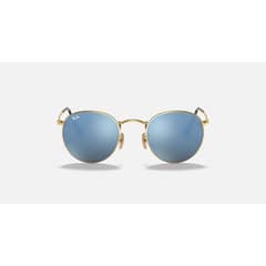 RAY BAN - Lentes de Sol RB3447 Round Metal Legend  Azul Dorado
