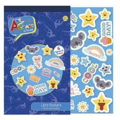 ART AND CRAFT - Block Stickers Adhesivos Motivacionales 6pag Art&Craft