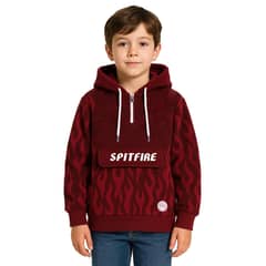 SPITFIRE - Polerón Micropolar Hoodie Niños