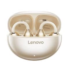 LENOVO - Audífonos Clip TA140 TWS Bluetooth 54 - Beige