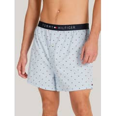 TOMMY HILFIGER - Bóxer Basic Core Con Logo Blanco