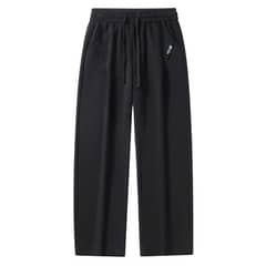 KNOWMLAB - Pantalón Cargo Casual Algodón Hombre Negro