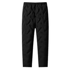 KNOWMLAB - Pantalón Cargo Casual Algodón Hombre Negro