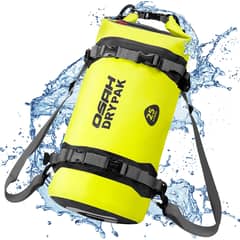 OSAH DRYPAK - Bolsa seca impermeable 25 litros - Motocicleta con Amarras