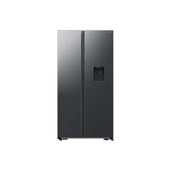 SAMSUNG - Refrigerador Side by Side con dispensador 560L Negro.