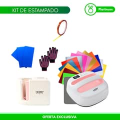 GENERICO - Estampadora plana Hoby de 24x24cm y Mug Hoby Press SB17