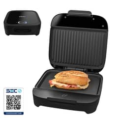 OSTER - Sandwichera Electrica Tostadora Compacta con Platos Hondos