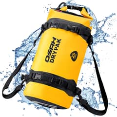 OSAH DRYPAK - Bolsa seca impermeable 25 litros - Motocicleta con Amarras