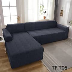 CASA SOL - Funda Cubre Sofá 3 Cuerpos Textura Tipo L Sillón 230x180cm