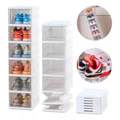 GENERICO - Zapatera Plegable Organizador 6 Niveles Una Pieza Firme