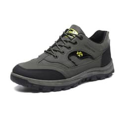 DANWEILE - Zapatillas de Trekking para Hombre en la el Aire Libre - verde