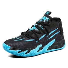 9KSAFETYJB - Basketball Shoes Breathable Confortable Men Zapatos Mujer - Negro Azul