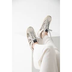 BRICK LONDON - Zapatilla Cuero Mujer Silver Zebra 41