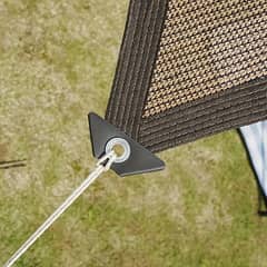 GENERICO - Toldo malla rasche sombra 90% 4x5 metros