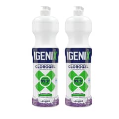 IGENIX - Pack X2 Limpiador Cloro Gel Lavanda 900ml