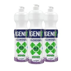 IGENIX - Pack X3 Limpiador Cloro Gel Lavanda 900ml
