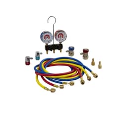 CPS UVIEW - Manómetro CPS para R134a y R1234yf - 68 mm -1.8 m y Acoples