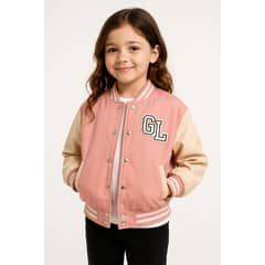 KIBOU - Chaqueta Boomber Varsity Para Niños