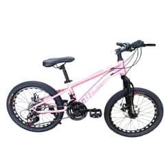 GENERICO - Bicicleta Aro 20 Brxing SV7 Rosado Con Freno Disco Y 21 Velocidades