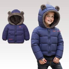 JUMP KIDS - Parka Con Capucha Manga Larga Unicolor Niño Y Niña