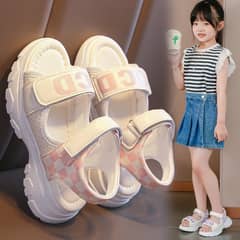 DANWEILE - Sandalia Escolar Niña Rosa 26 a 37
