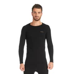 HAKA HONU - Primera Capa Hombre Puma Austral Top Negro
