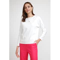 CANADIENNE - Polera de Mujer Modelo Geranio Color Blanco