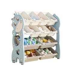 GLOWUP - Mueble organizador juguetes niños con 12 contenedores